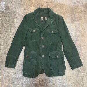 Zara Men's Olive Military Jacket